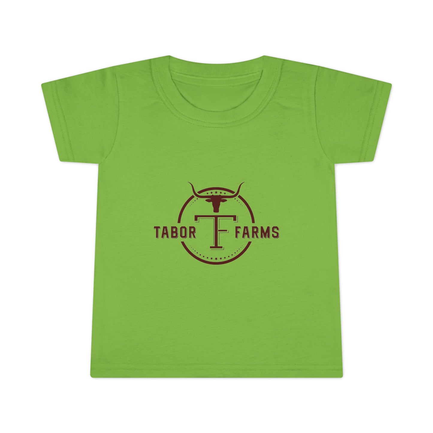 Toddler T-Shirt — Tabor Farms Logo Tee (Kids Farm Logo Baby Shirt)