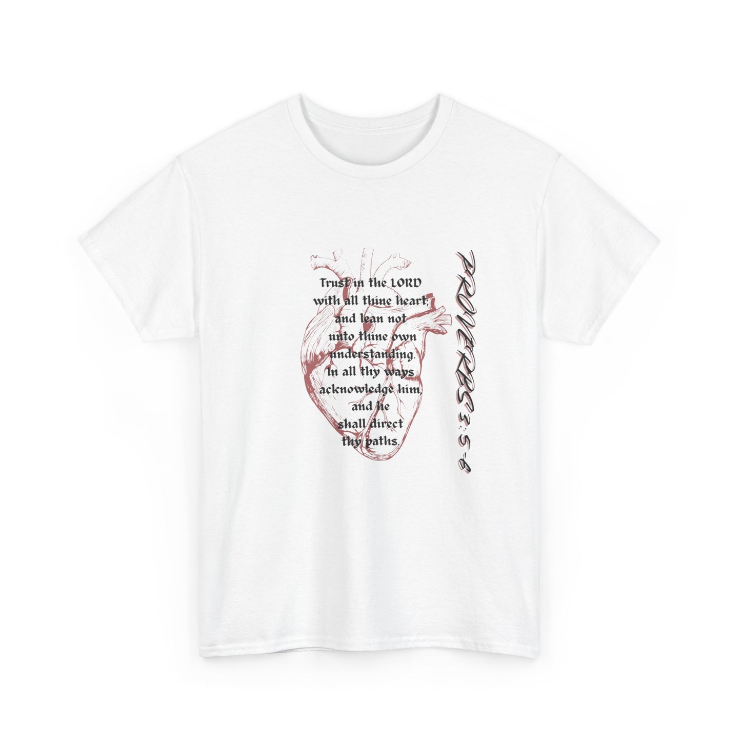 T-Shirt — Proverbs Scripture Christian Tee
