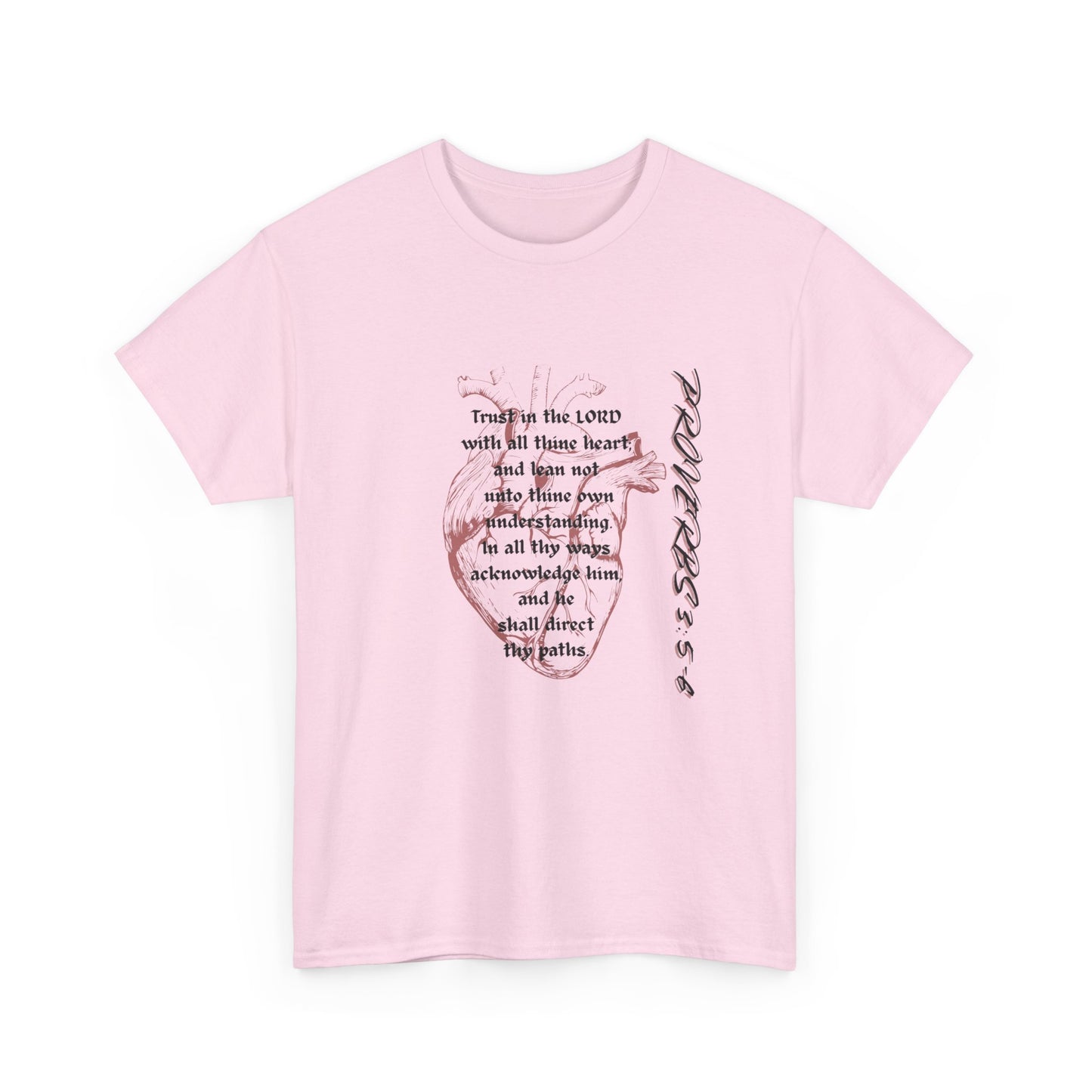 T-Shirt — Proverbs Scripture Christian Tee