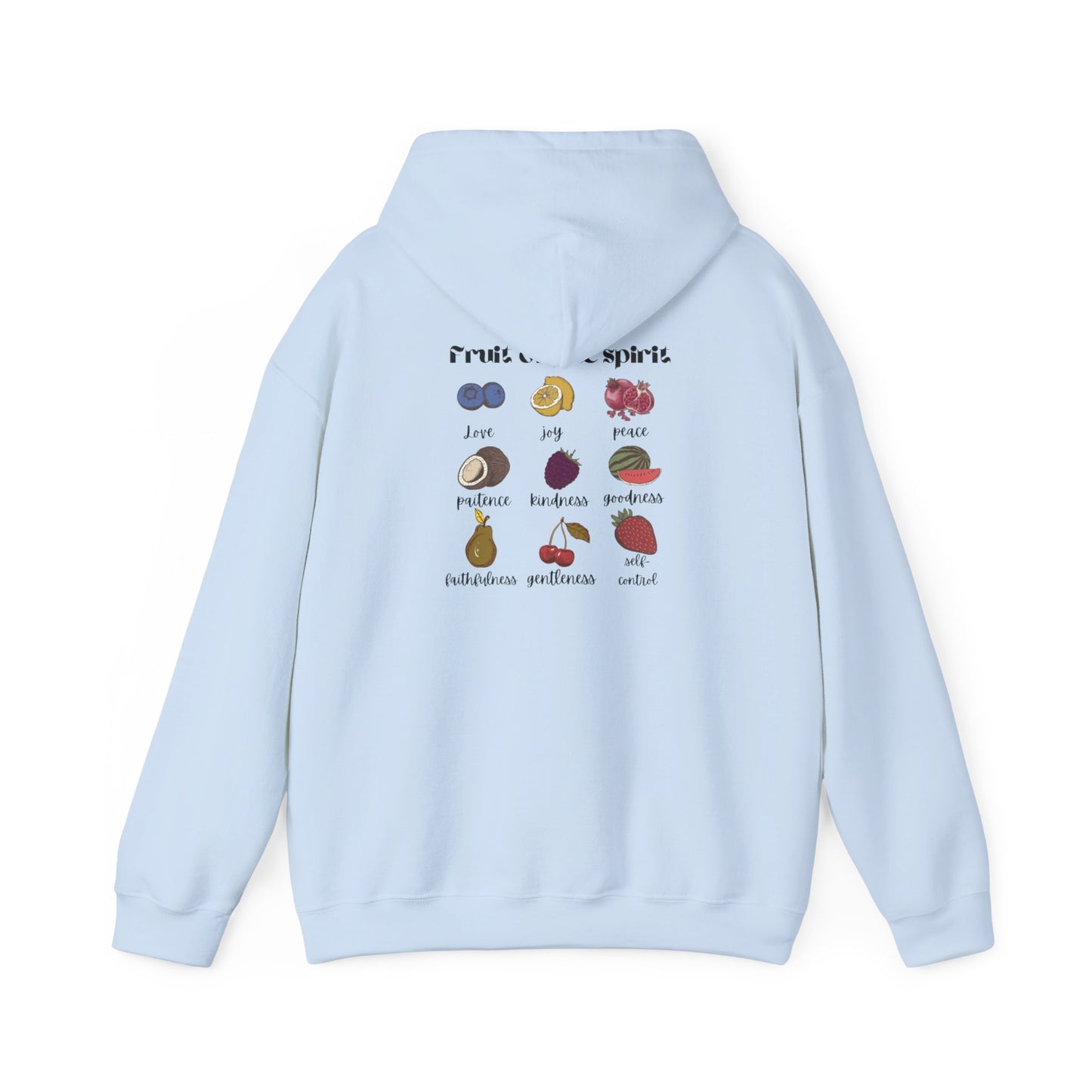 Fruit of the spirit Hoodie - Graphic Sweatshirt