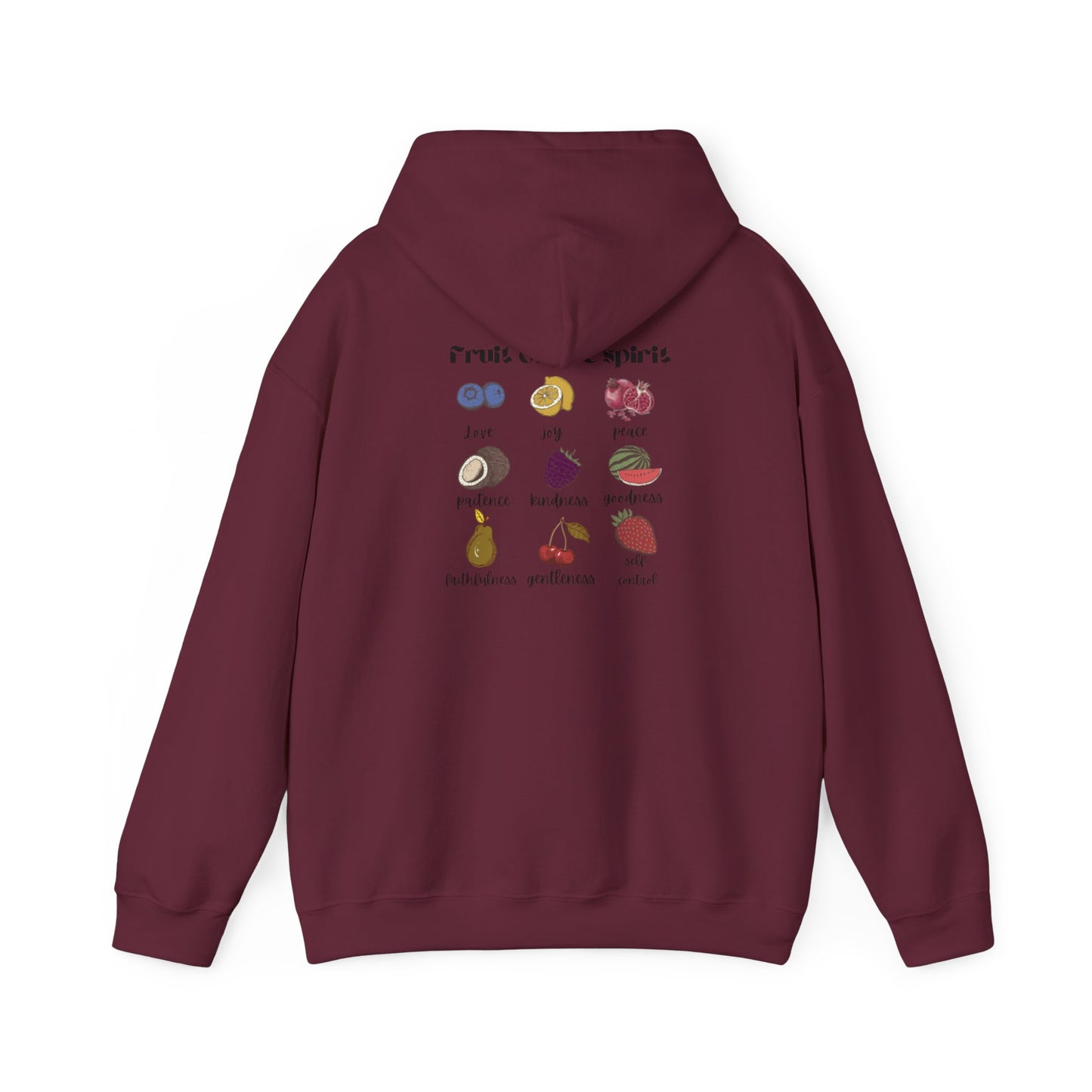 Fruit of the spirit Hoodie - Graphic Sweatshirt