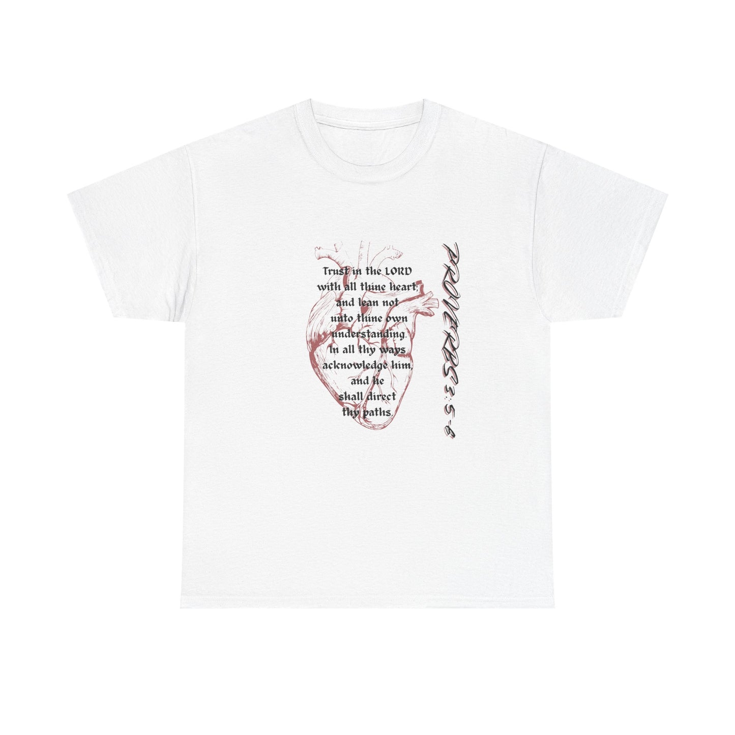 T-Shirt — Proverbs Scripture Christian Tee