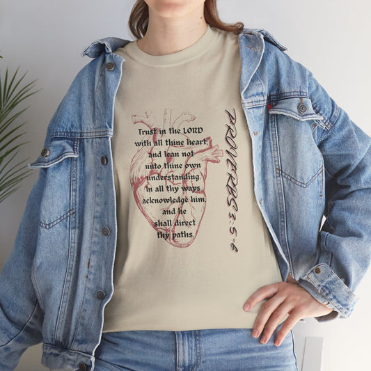 T-Shirt — Proverbs Scripture Christian Tee