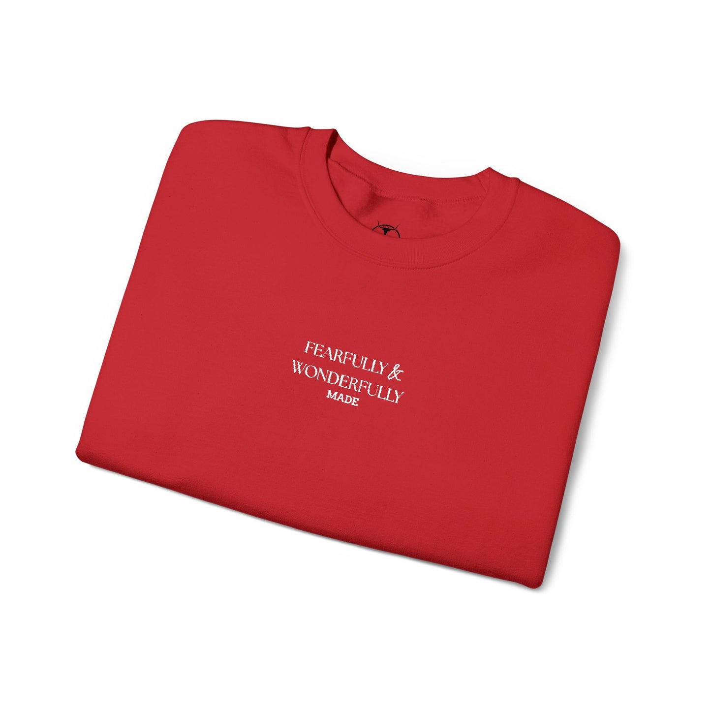 Minimal Crewneck Sweatshirt — EMBROIDERED