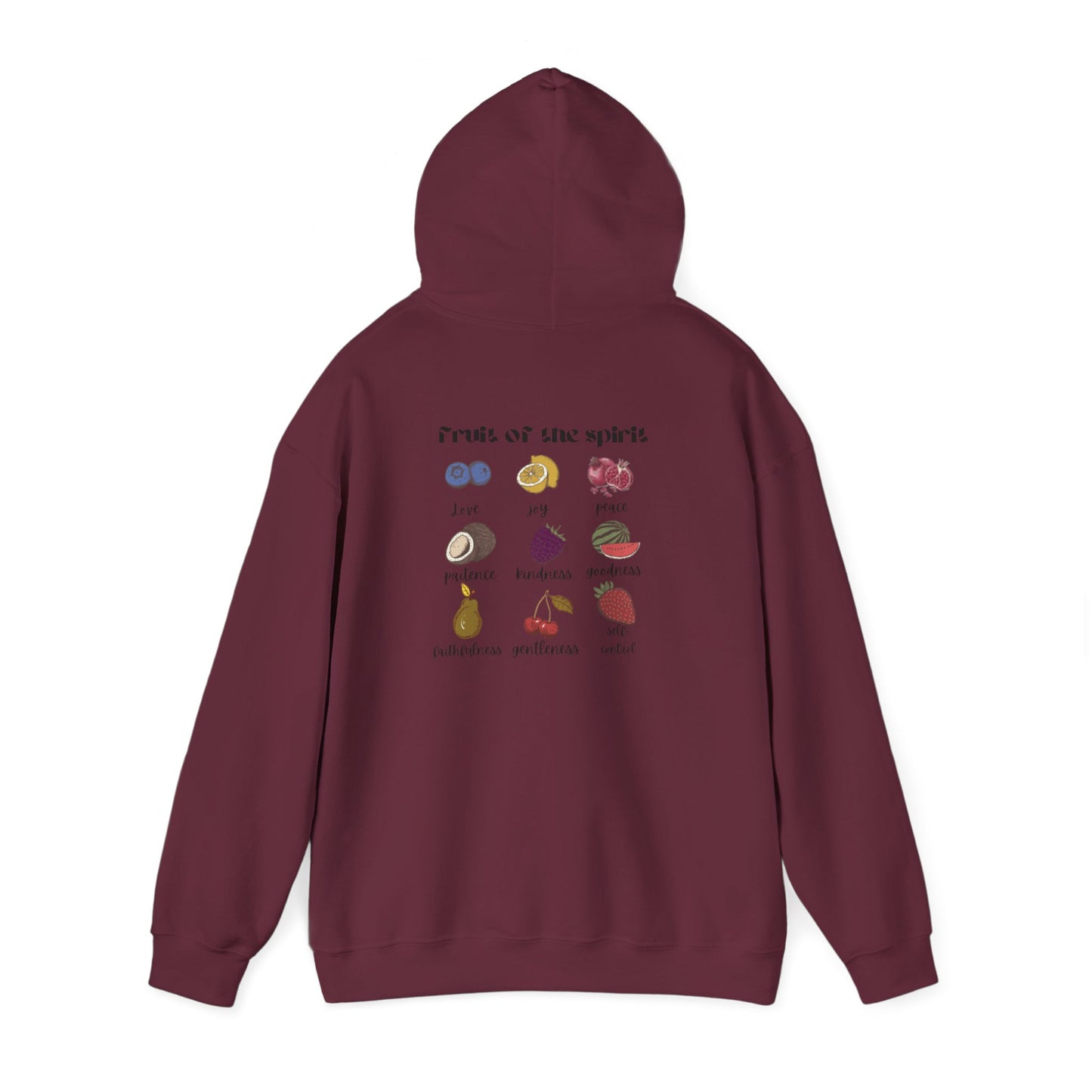 Fruit of the spirit Hoodie - Graphic Sweatshirt