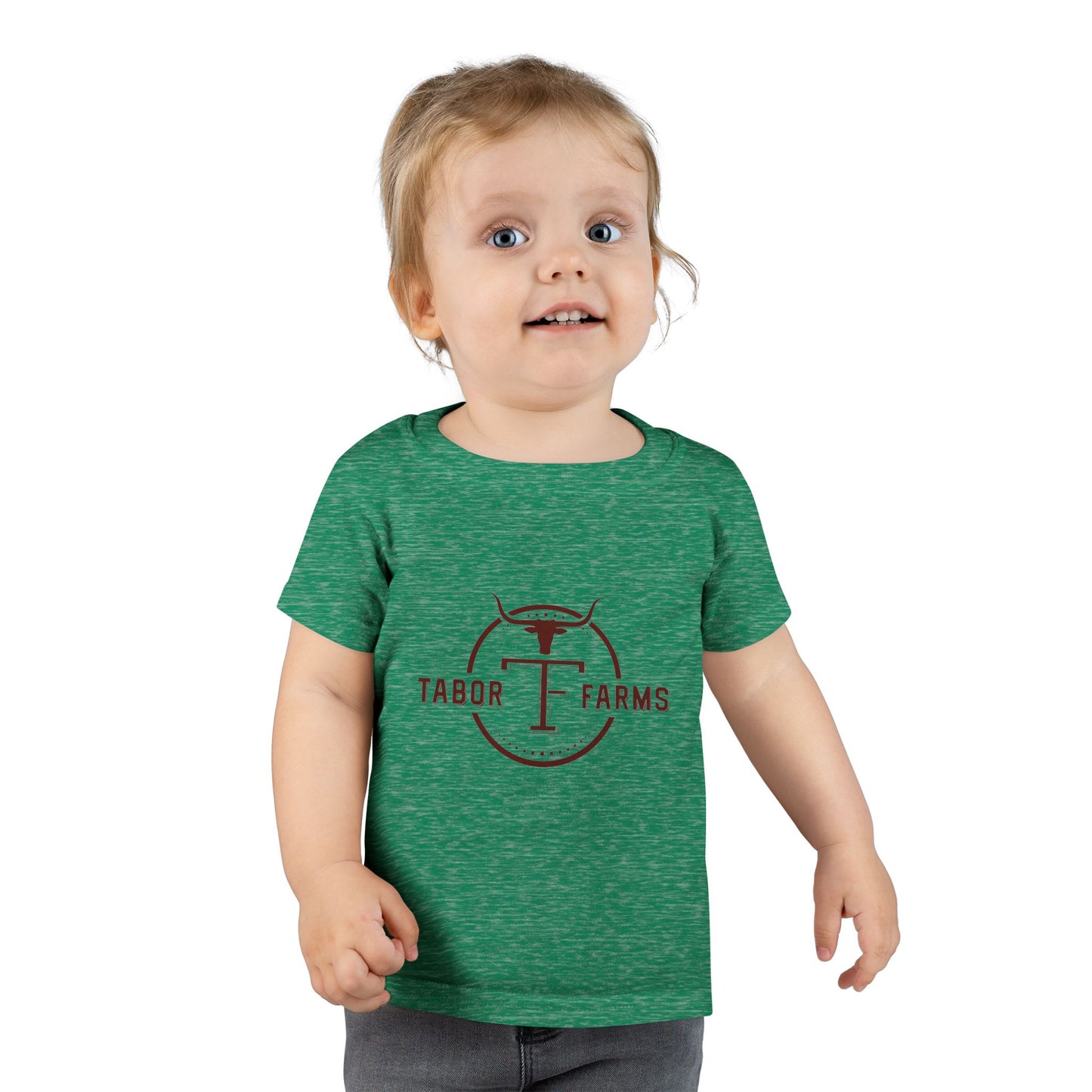 Toddler T-Shirt — Tabor Farms Logo Tee (Kids Farm Logo Baby Shirt)
