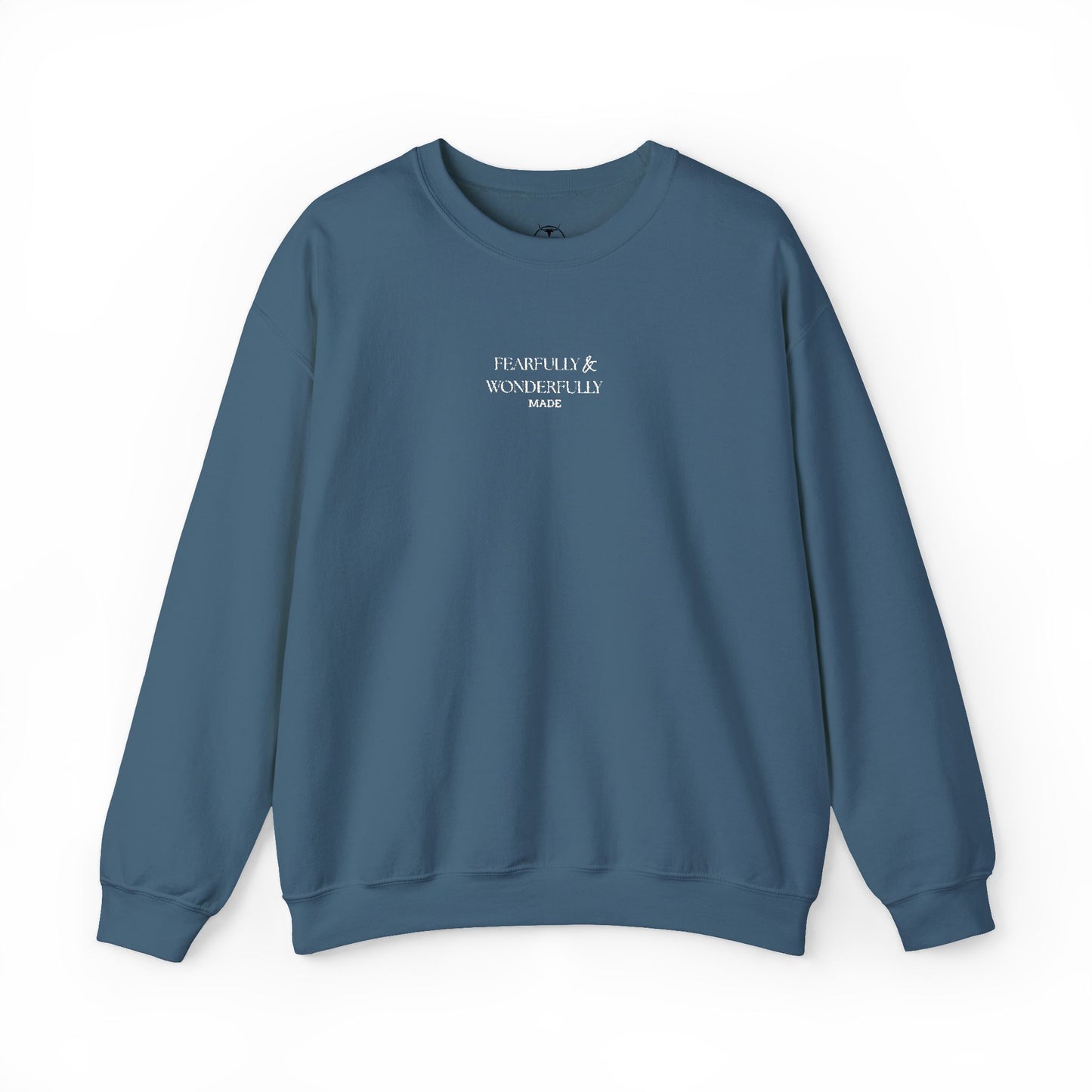 Minimal Crewneck Sweatshirt — EMBROIDERED