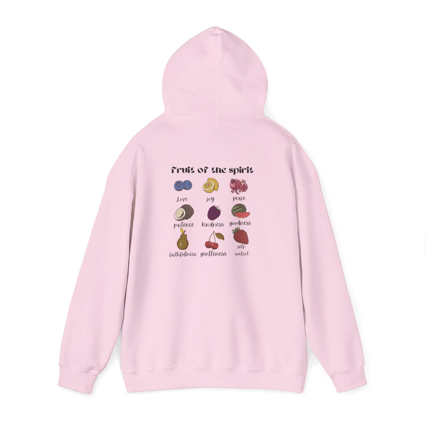 Fruit of the spirit Hoodie - Graphic Sweatshirt