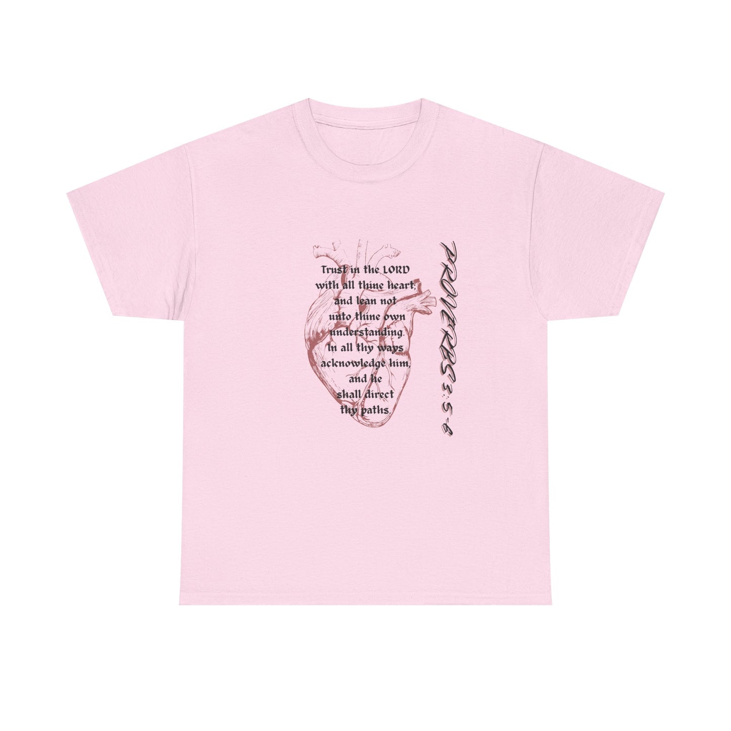 T-Shirt — Proverbs Scripture Christian Tee