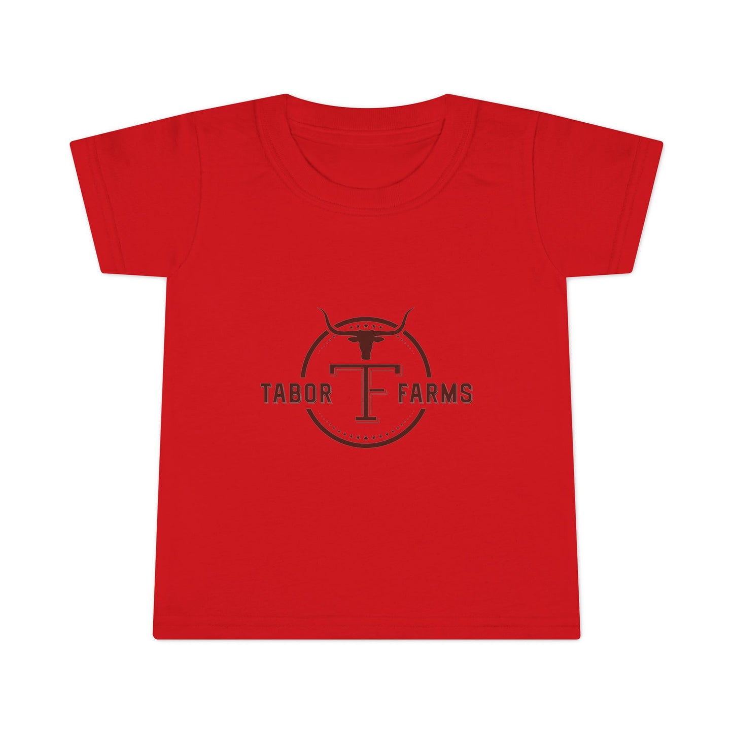 Toddler T-Shirt — Tabor Farms Logo Tee (Kids Farm Logo Baby Shirt)