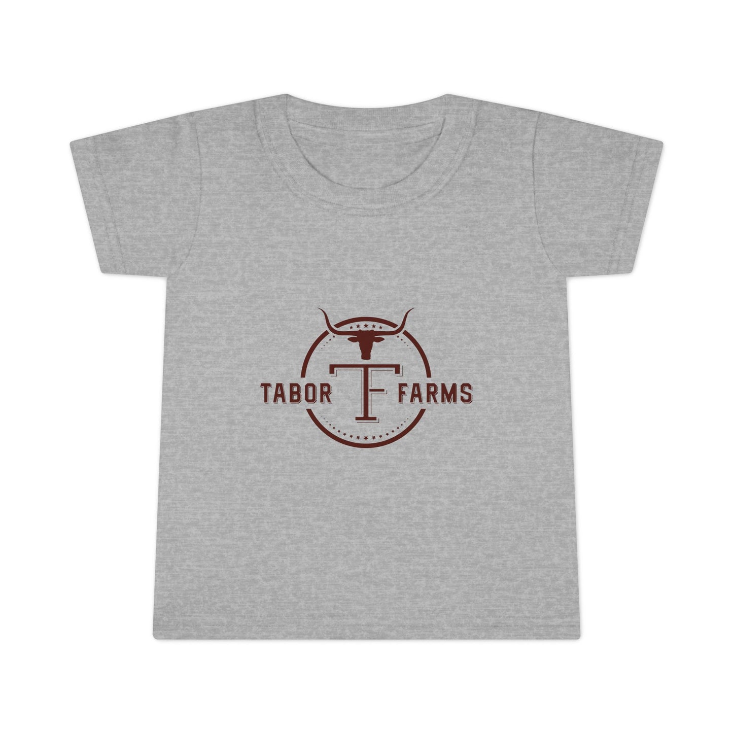 Toddler T-Shirt — Tabor Farms Logo Tee (Kids Farm Logo Baby Shirt)