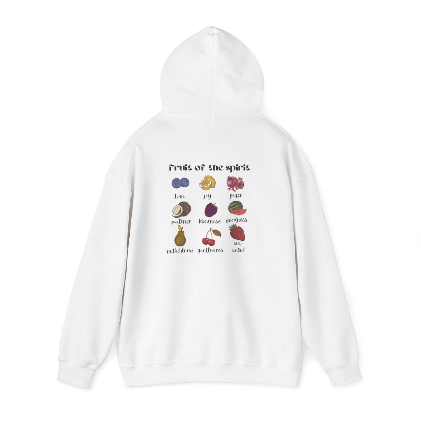 Fruit of the spirit Hoodie - Graphic Sweatshirt