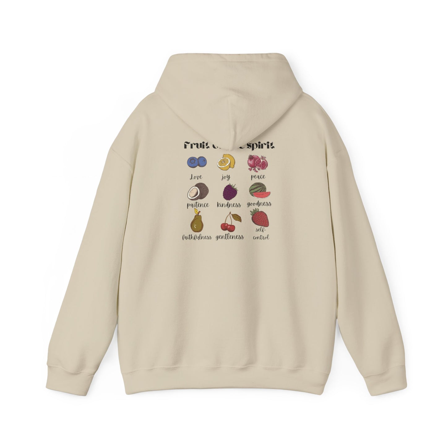 Fruit of the spirit Hoodie - Graphic Sweatshirt