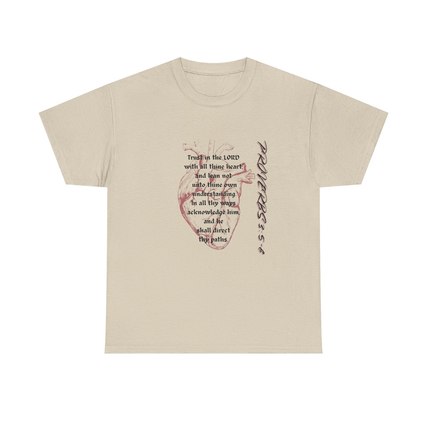 T-Shirt — Proverbs Scripture Christian Tee