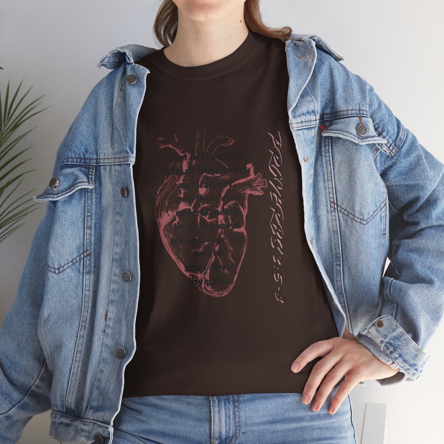 T-Shirt — Proverbs Scripture Christian Tee