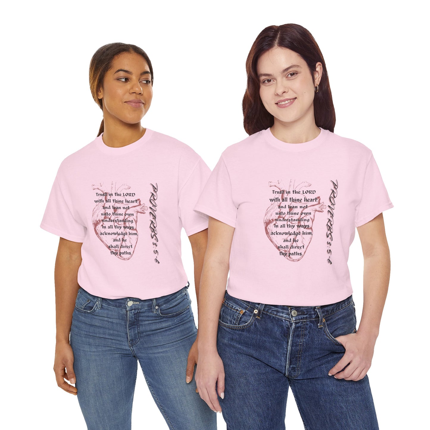 T-Shirt — Proverbs Scripture Christian Tee
