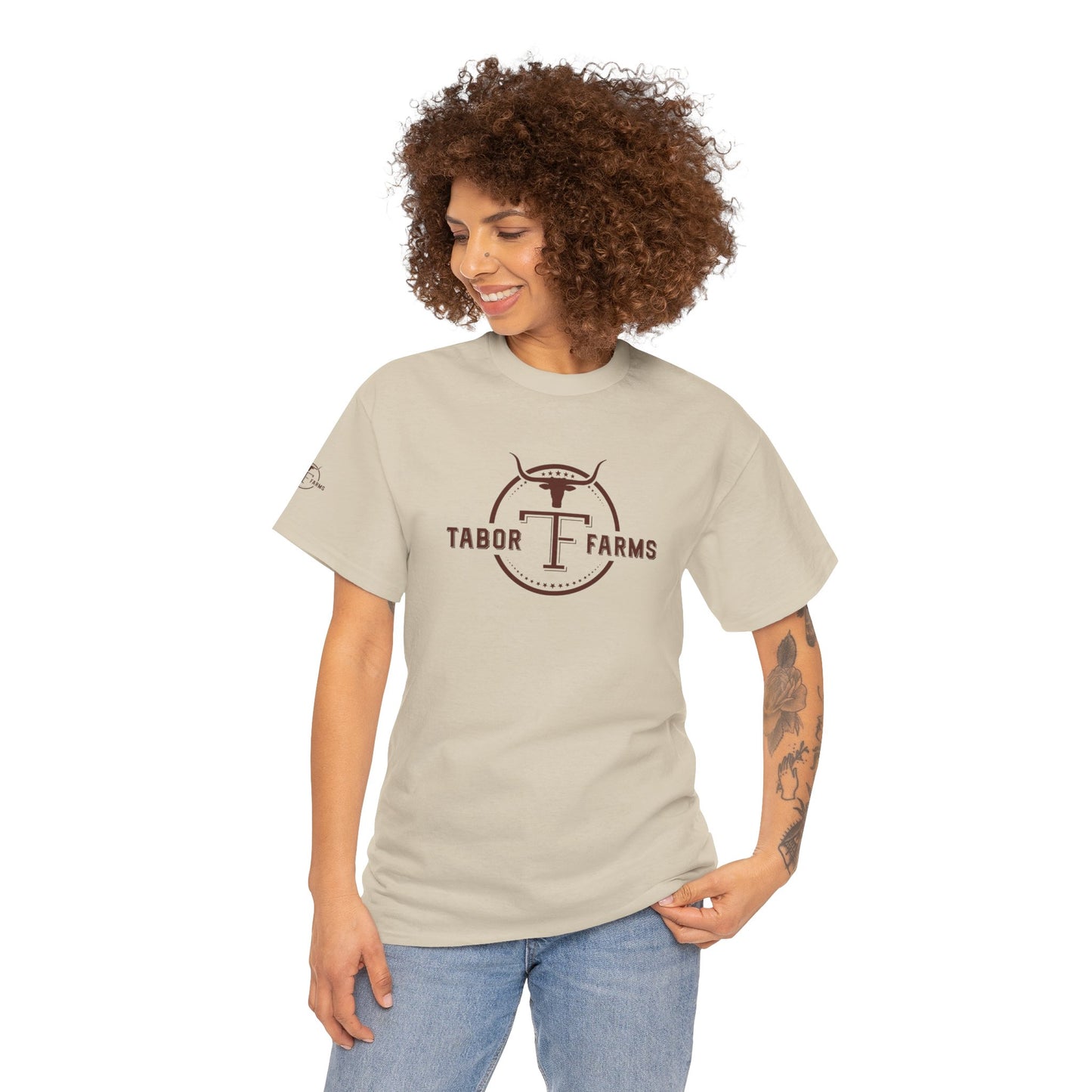 Tabor Farms Logo -T‑Shirt