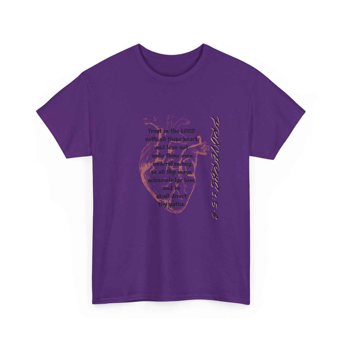 T-Shirt — Proverbs Scripture Christian Tee