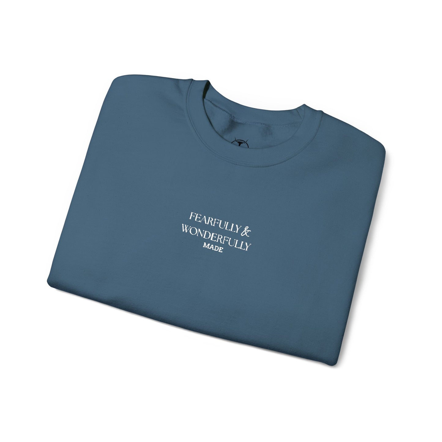 Minimal Crewneck Sweatshirt — EMBROIDERED