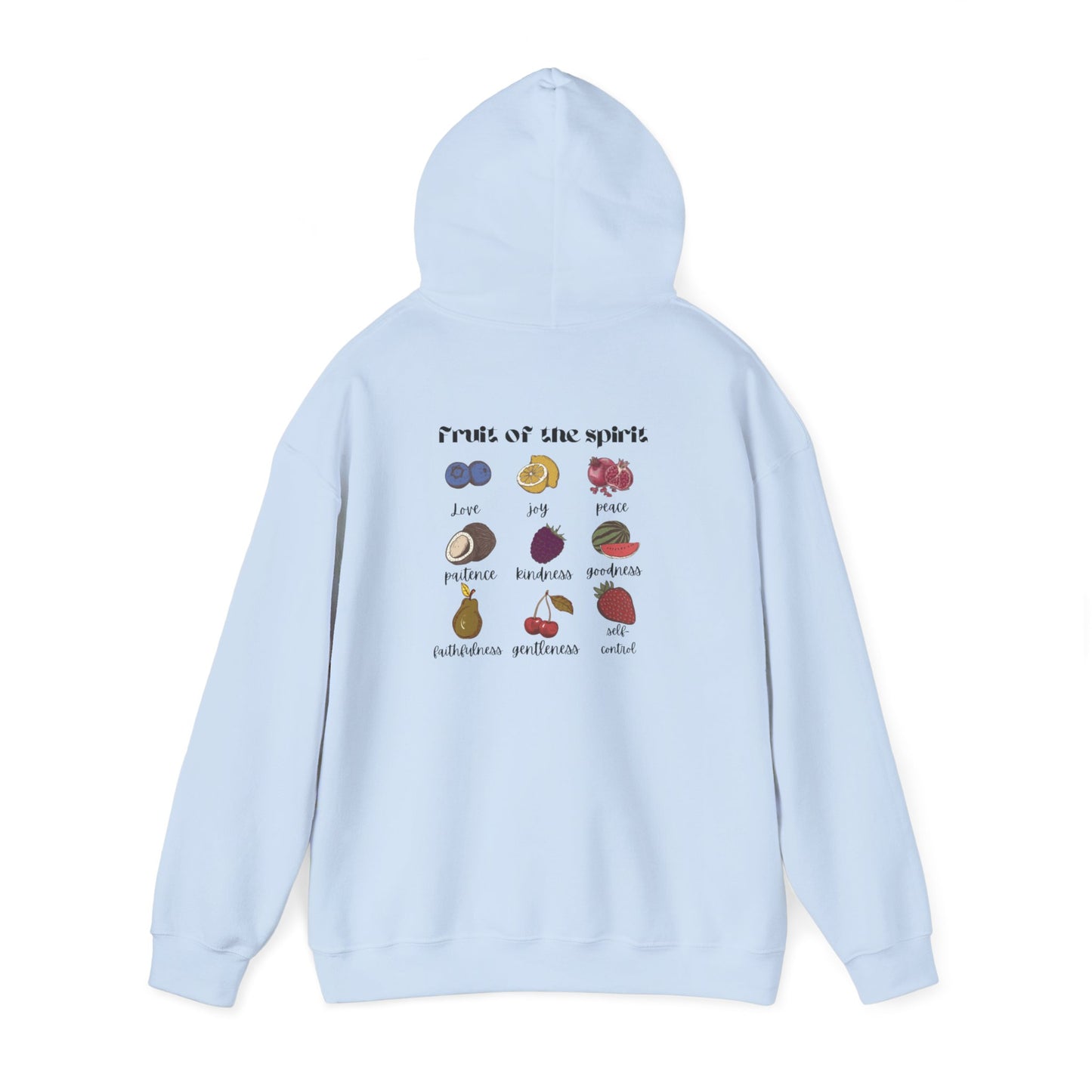 Fruit of the spirit Hoodie - Graphic Sweatshirt
