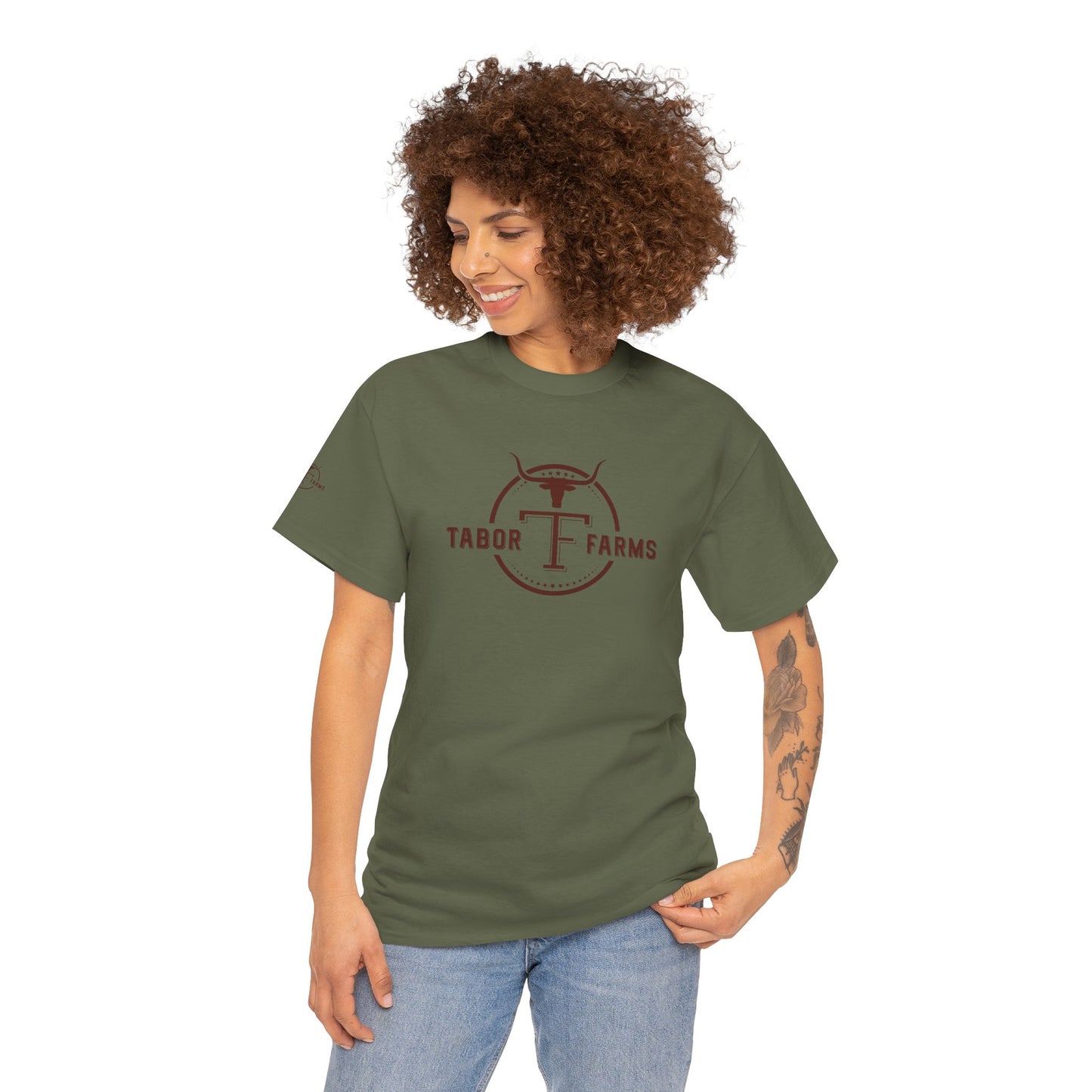 Tabor Farms Logo -T‑Shirt