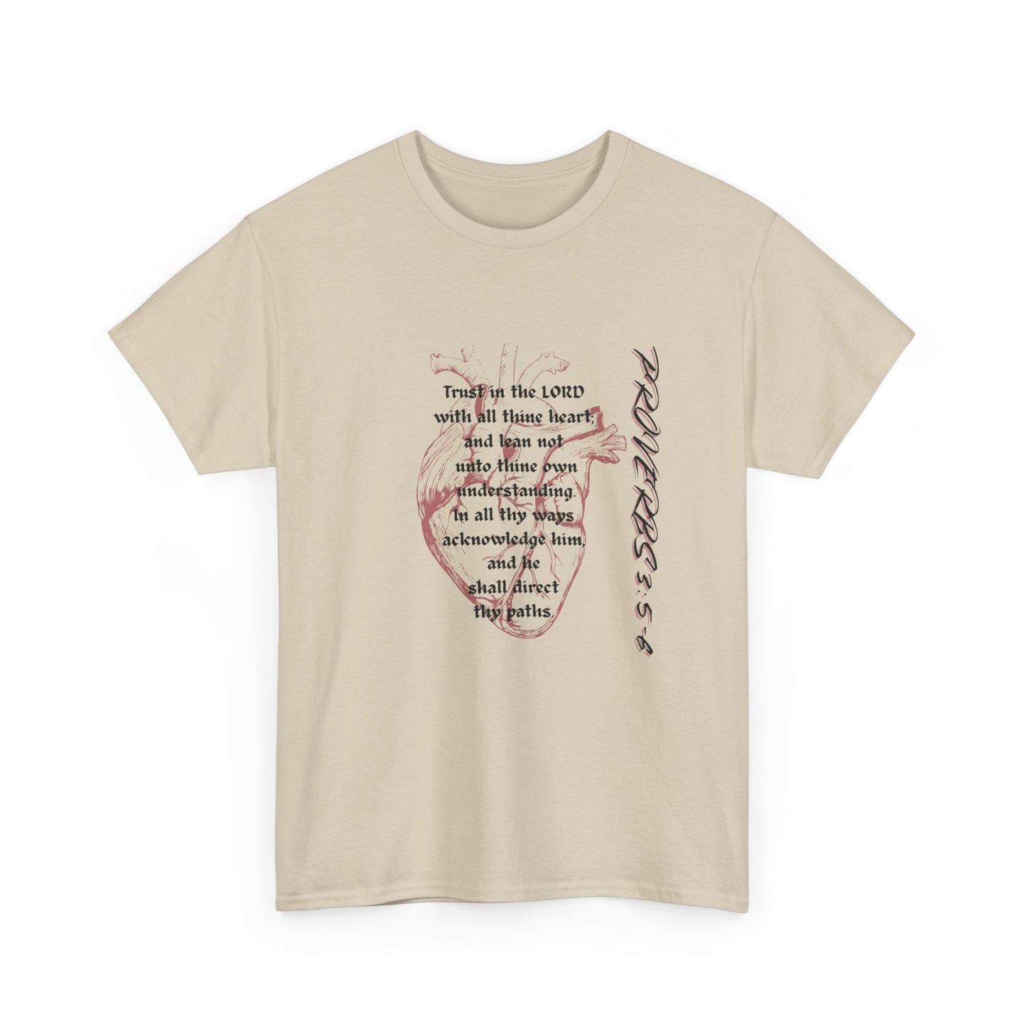 T-Shirt — Proverbs Scripture Christian Tee