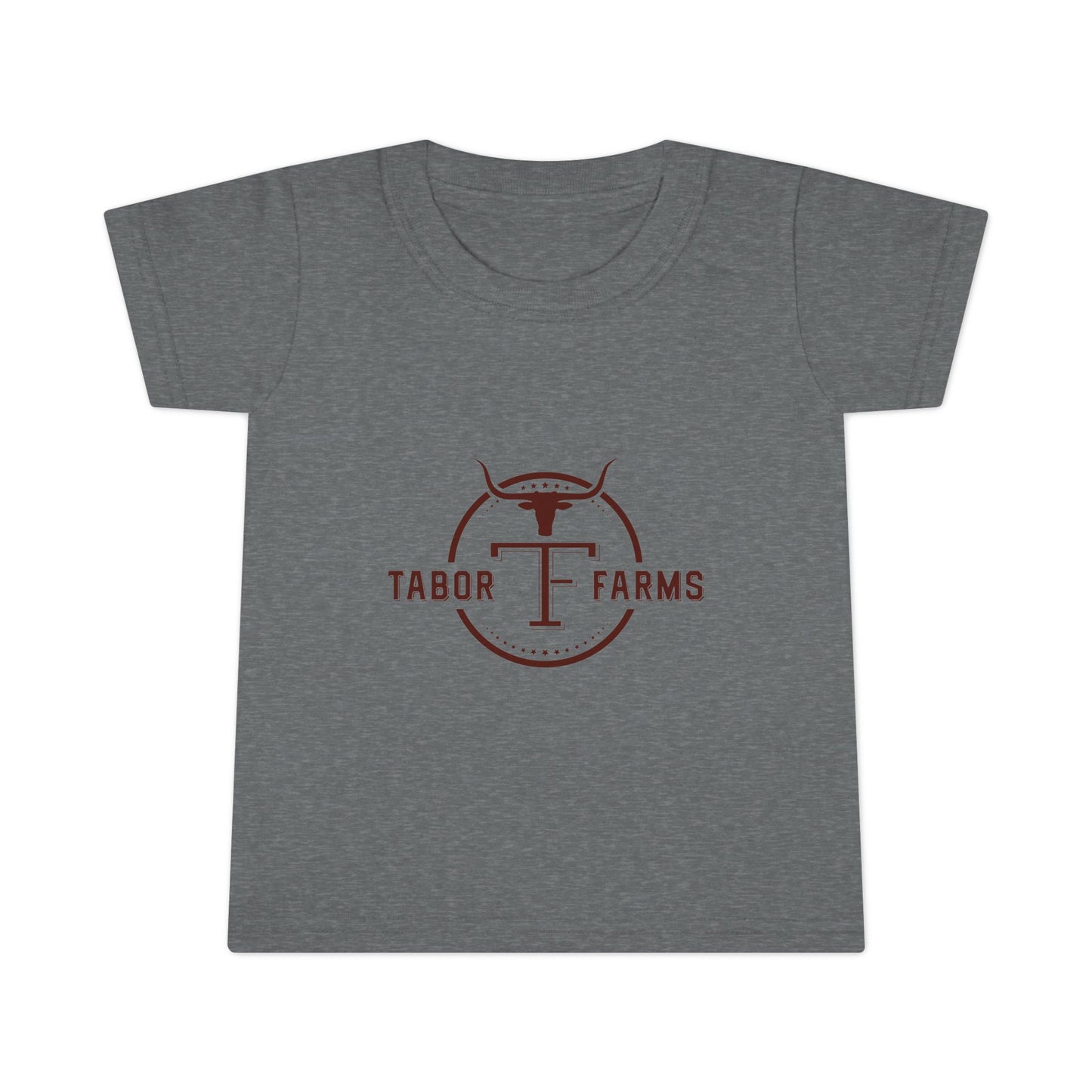 Toddler T-Shirt — Tabor Farms Logo Tee (Kids Farm Logo Baby Shirt)